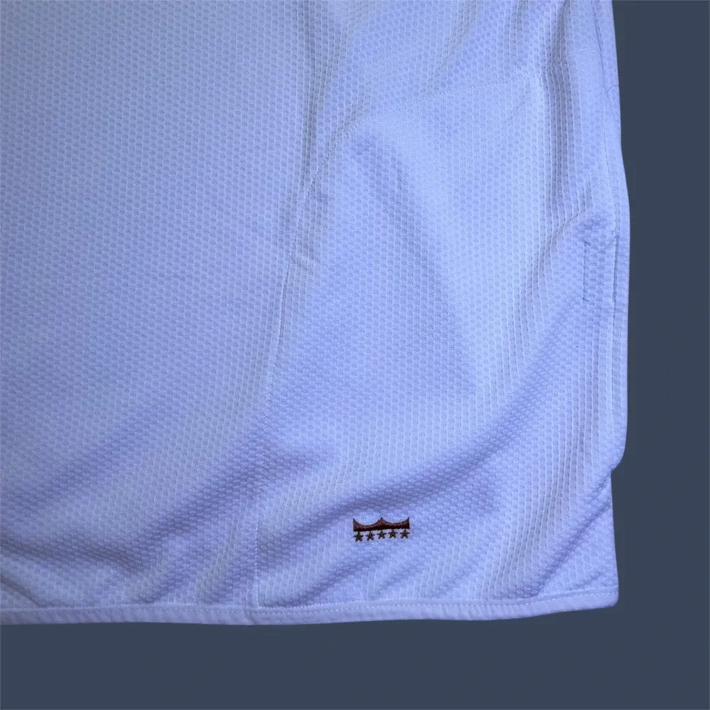 Texas Longhorns Franchise‎ Club Mens 2XL White 1/4 Zip Pullover Therma Tech